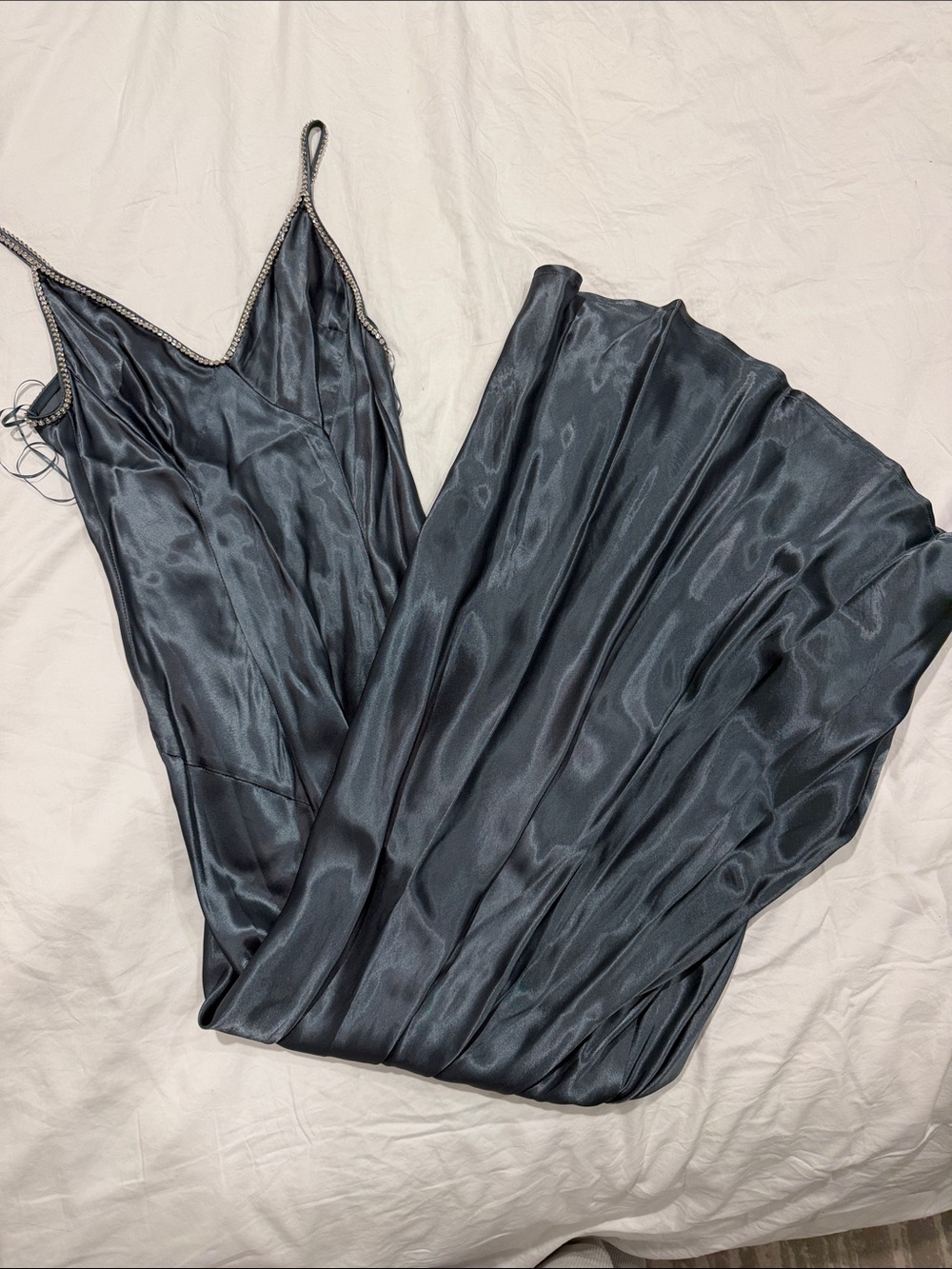 ASTR silk midi dress